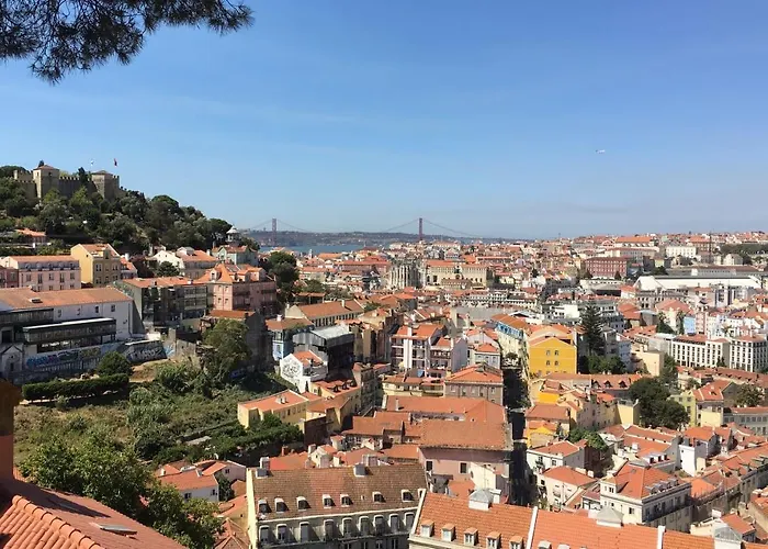 Magnificent Flat With Spectacular Views In Graca Lägenhet